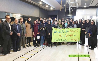 برگزاری کارگاه آموزشی کار با دستگاه های آمادگی جسمانی به میزبانی باشگاه اوج یزد