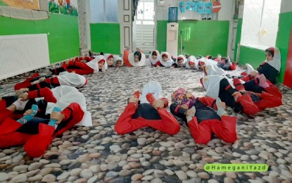 برگزاری همایش یوگا کودکان به مناسبت هفته تربیت بدنی