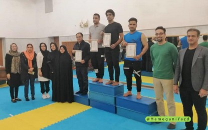 برگزاری مسابقات پیلاتس قهرمانی آقایان در شهر یزد