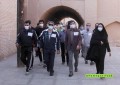 پیاده روی مسئولان ورزشی و فرهنگی یزد در روز جهانی پیاده روی در بافت تاریخی